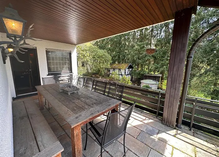 Private Spacious Near Winterberg And Willingen 14 Guests Huge Garden Free Parking For Multiple Cars Olsberg